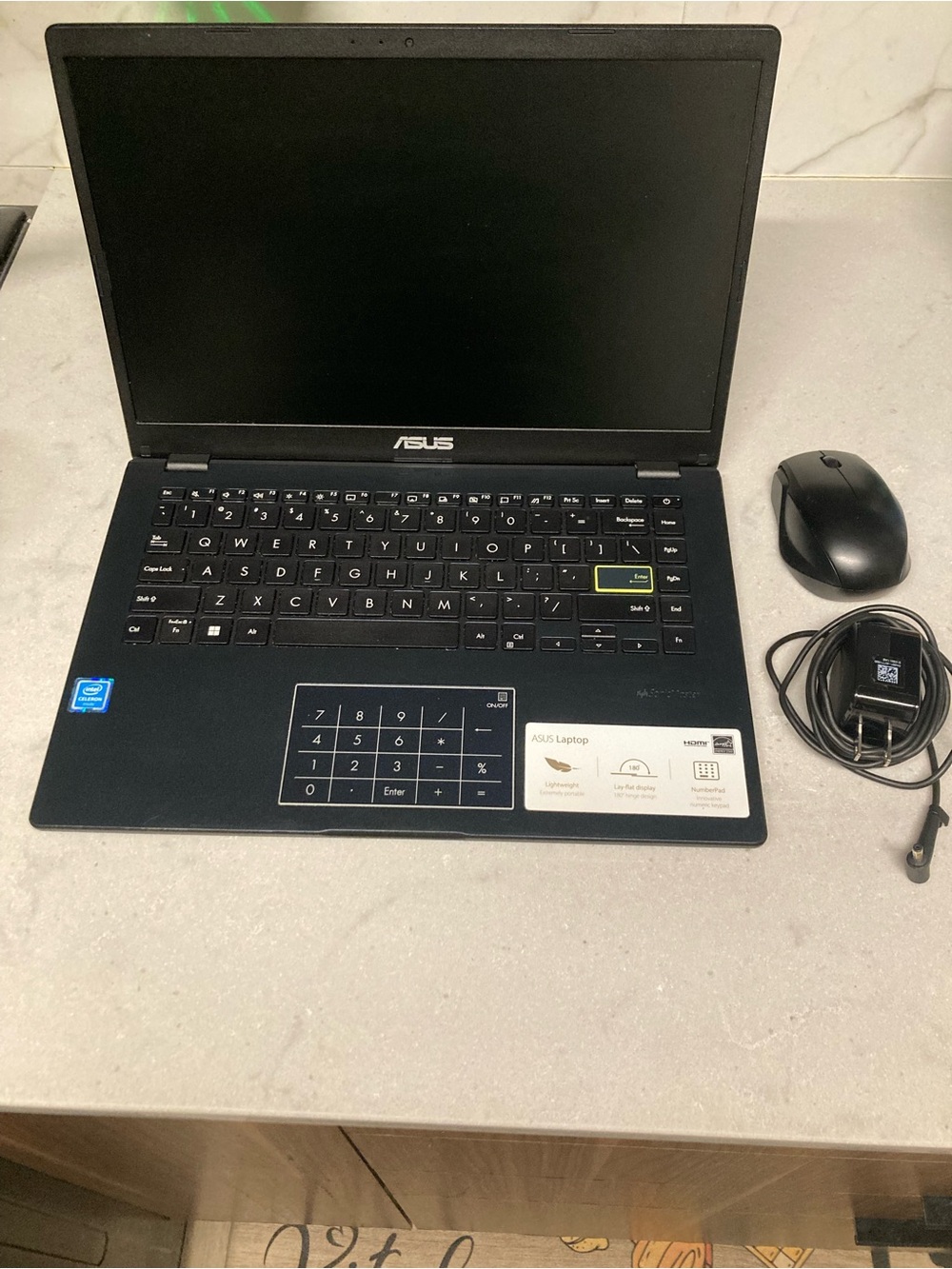 ASUS E410MA 14"" Laptop Computer Intel Celeron N4020 1.1GHz Processor; 4GB DDR4.